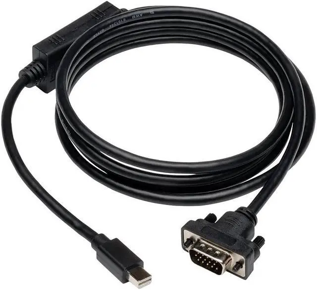Alt view image 6 of 11 - Tripp Lite P586-010-VGA-V2 10 ft. Mini DisplayPort 1.2 to VGA Active Adapter Cable, Mini DP to HD15 (M/M), 1920x1200/1080p