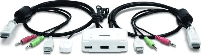 Alt view image 3 of 4 - TRENDNET - BUSINESS CLASS TK-215I 2PORT HDMI KVM SWITCH