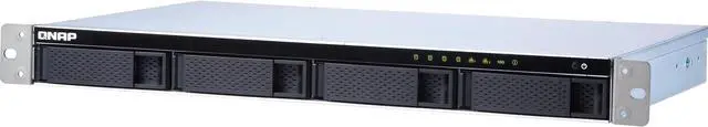 Alt view image 7 of 20 - QNAP TS-431XeU-8G-US 4-bay 1U Short-Depth Rackmount NAS (8GB RAM version) with Builti-in 10 GbE Network