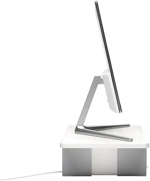 Alt view image 7 of 13 - Kensington FreshView Wellness Monitor Stand w/ Air Purifier 22.5" White K55460WW