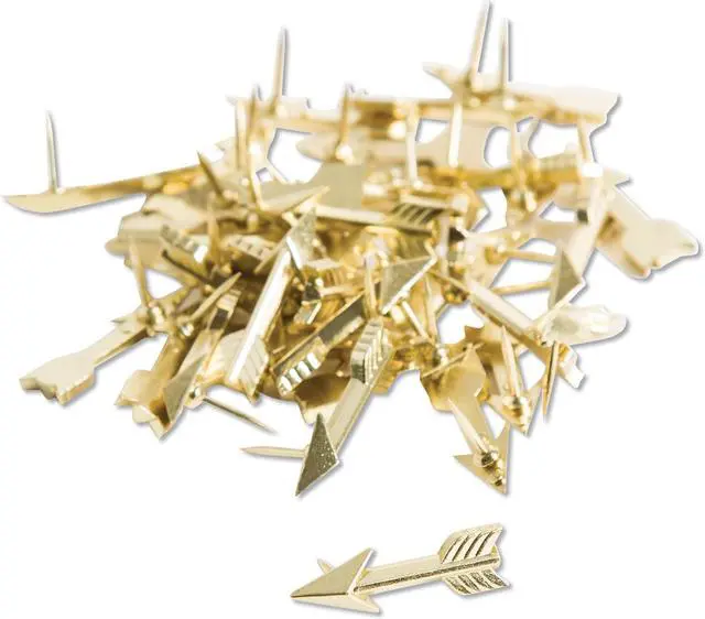 Alt view image 2 of 13 - U Brands Fashion Sphere Push Pins Plastic Assorted 7/16" 200/Pack 3084U06-24