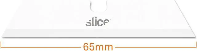 Alt view image 10 of 20 - Slice Smarty Series Ceramic Replacement Blaces 3/Pkg-White Pointed