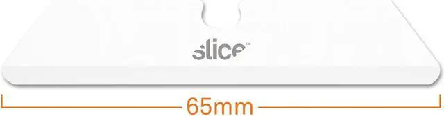 Alt view image 6 of 17 - Slice Smarty Series Ceramic Replacement Blades 3/Pkg-White Rounded
