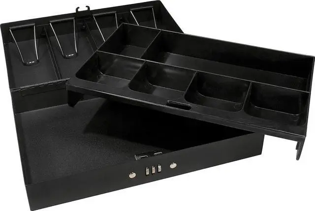 Alt view image 5 of 13 - BARSKA CB11794 Cash Box,Compartments 10,3 in. H