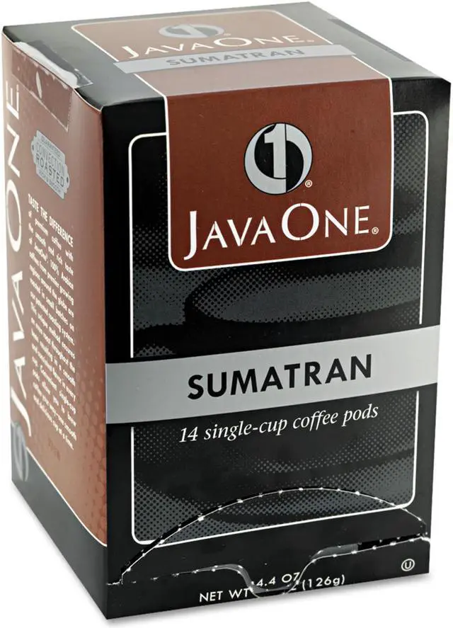 Alt view image 2 of 5 - Java One Coffee Pods Sumatra Mandheling Single Cup 14/Box 60000