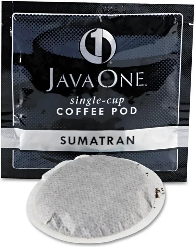 Alt view image 4 of 5 - Java One Coffee Pods Sumatra Mandheling Single Cup 14/Box 60000