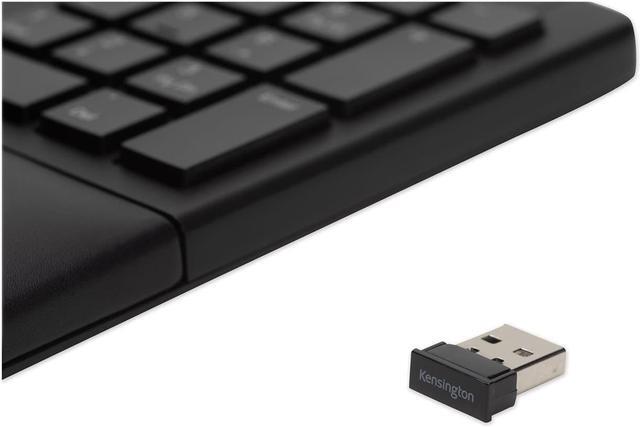 Alt view image 14 of 20 - Kensington Pro Fit Ergo Wireless Keyboard-Black K75401US