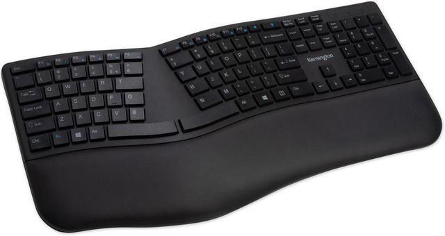 Alt view image 11 of 20 - Kensington Pro Fit Ergo Wireless Keyboard-Black K75401US