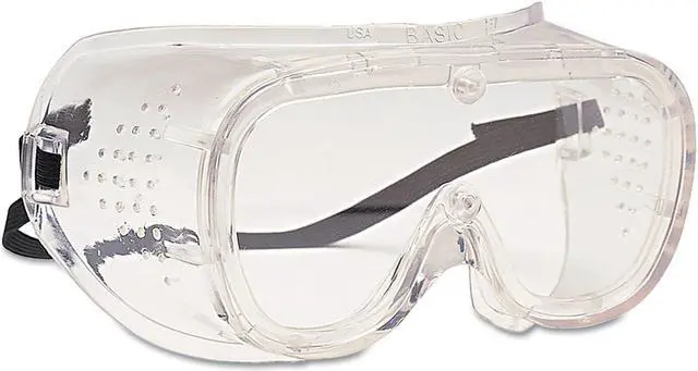 Main image of Bouton BASIC-DV 440 Safety Goggles Clear/Clear Polycarbonate Lens Vinyl Frame