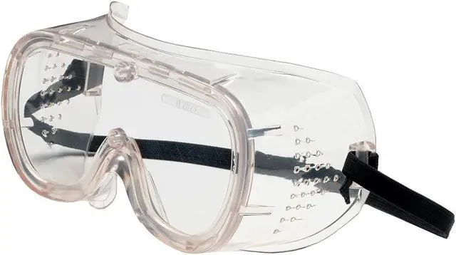 Alt view image 2 of 4 - Bouton BASIC-DV 440 Safety Goggles Clear/Clear Polycarbonate Lens Vinyl Frame