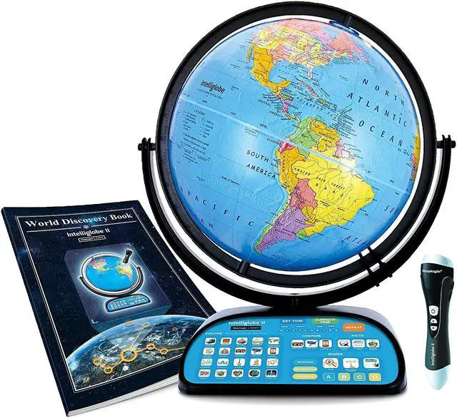 Main image of Replogle Globes Intelliglobe II Deluxe Interactive Globe 12" Dia. (RE-39871)