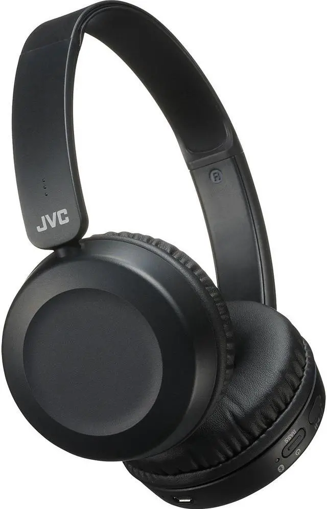 Alt view image 16 of 20 - JVC HAS31BTB Foldable Bluetooth On-Ear Headphones (Carbon Black)