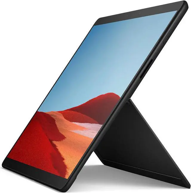 Alt view image 18 of 20 - Microsoft Surface Pro X 13" Microsoft SQ1 8GB RAM 256GB SSD WiFi + 4G LTE Matte Black - Microsoft SQ1 Processor - Laptop, tablet, or studio mode - Microsoft SQ1 Adreno 685 - Windows 10 Home - 13