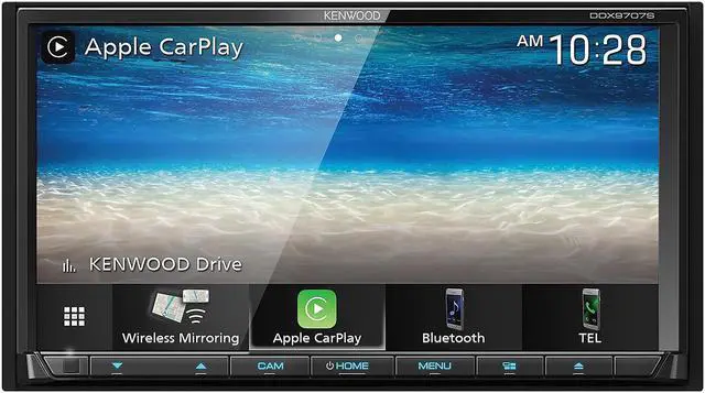 Alt view image 15 of 20 - Kenwood DDX9707S 6.95" DVD Multimedia Receiver w/ Apple CarPlay