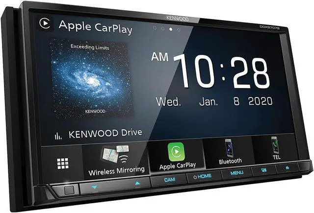 Alt view image 18 of 20 - Kenwood DDX9707S 6.95" DVD Multimedia Receiver w/ Apple CarPlay