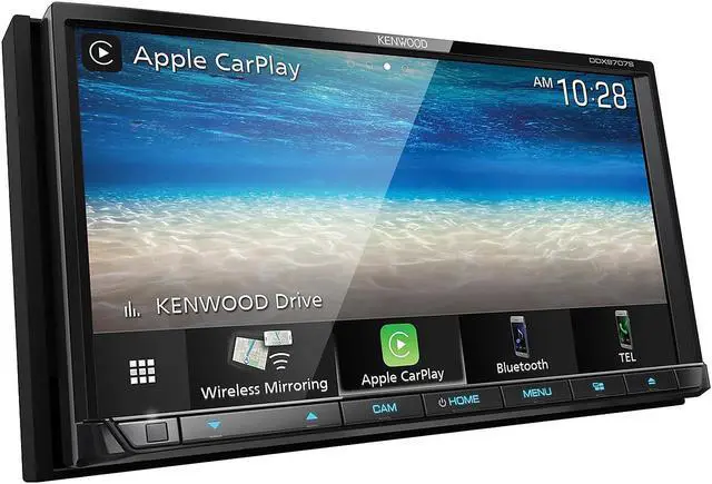 Alt view image 19 of 20 - Kenwood DDX9707S 6.95" DVD Multimedia Receiver w/ Apple CarPlay