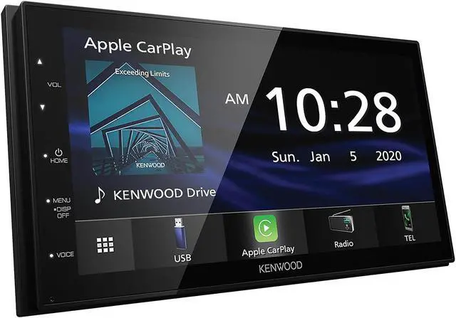 Alt view image 18 of 20 - Kenwood DMX4707S 6.8" Digital Multimedia Receiver w/ Apple CarPlay