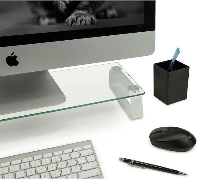 Alt view image 11 of 14 - Mount-It! Under Desk Keyboard Tray and Mouse Platform