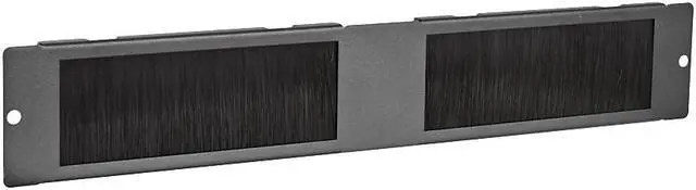 Alt view image 8 of 12 - V7 Brush Plate for 6U 9U and 12U V7 Rack Wall Mount Cabinets RMWCBRUSHACCS