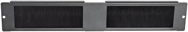 Alt view image 11 of 12 - V7 Brush Plate for 6U 9U and 12U V7 Rack Wall Mount Cabinets RMWCBRUSHACCS