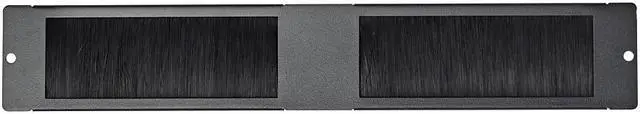 Alt view image 9 of 12 - V7 Brush Plate for 6U 9U and 12U V7 Rack Wall Mount Cabinets RMWCBRUSHACCS