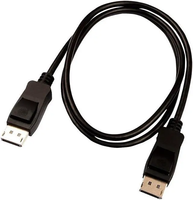Alt view image 3 of 13 - V7 1M Video Cable DisplayPort 1.4 M/M