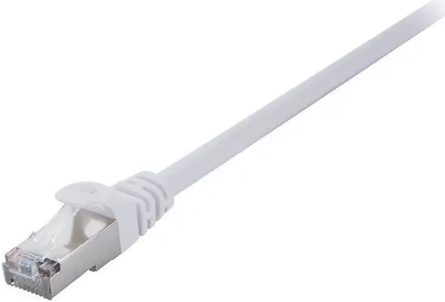 Alt view image 10 of 12 - V7 1.6ft Cat.7 Snagless SFTP Network Patch Cable White V7CAT7FSTP50CWHT