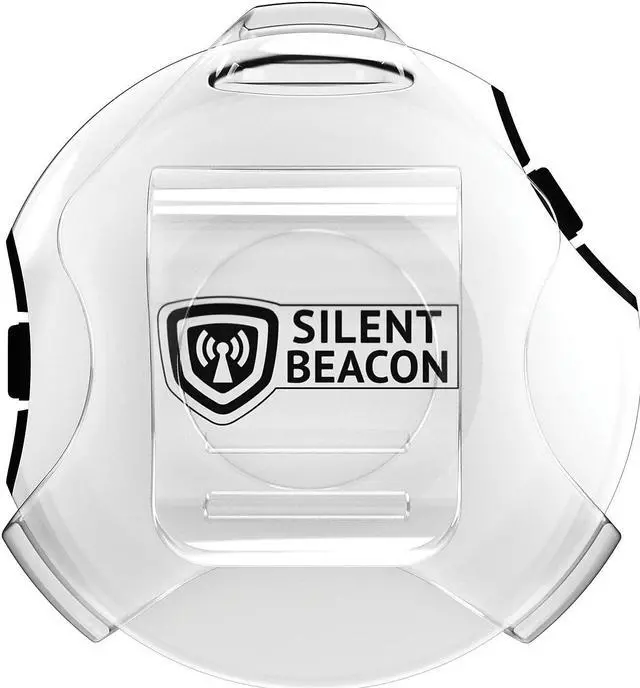 Alt view image 13 of 16 - Silent Beacon Personal Emergency Response Communicator SB101CW1, White
