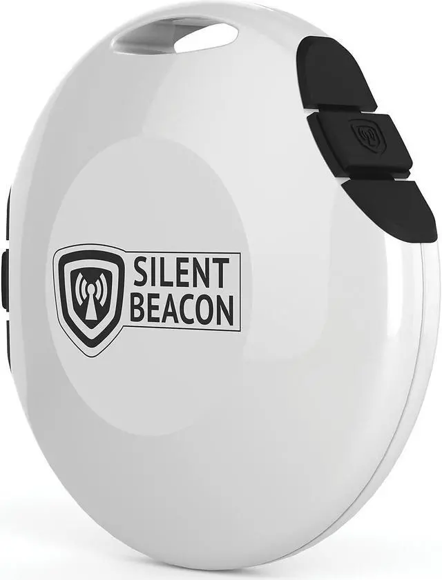 Alt view image 10 of 16 - Silent Beacon Personal Emergency Response Communicator SB101CW1, White