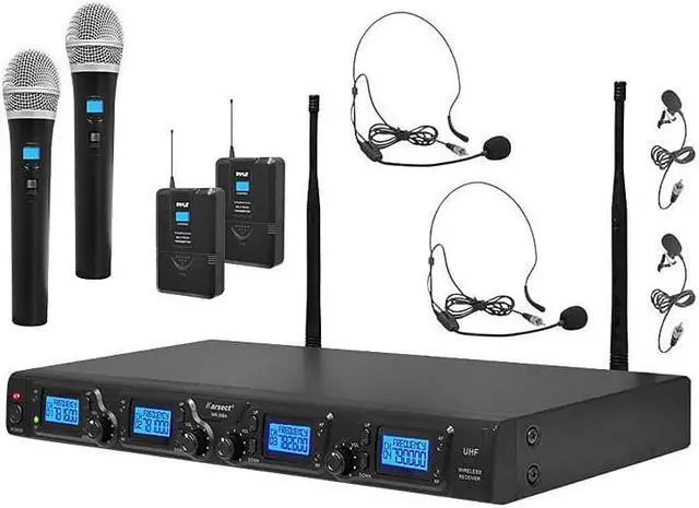 Alt view image 5 of 12 - 4CH UHF MIC SYSTEM  / Wireless Microphone System PDWM4350U