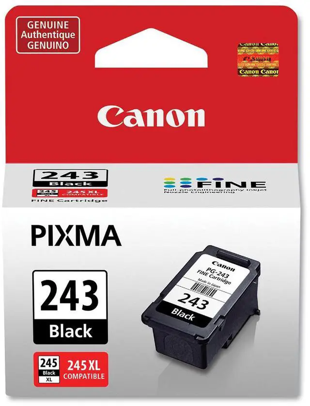 Alt view image 16 of 17 - Canon PG-243 Printer - Ink Cartridges Pigment Black