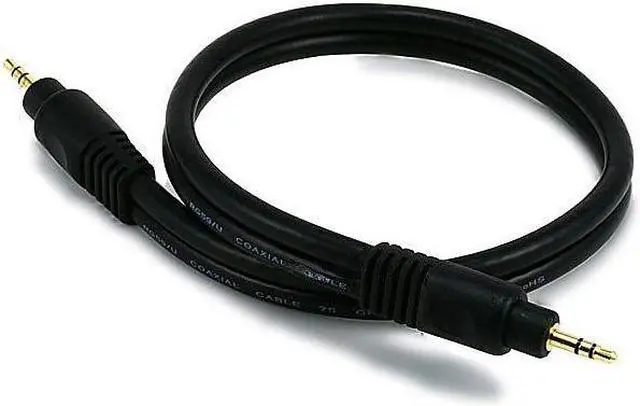 Alt view image 8 of 13 - Monoprice 1.5ft Premium 2 RCA Plug/2 RCA Plug M/M 22AWG Cable - Black
