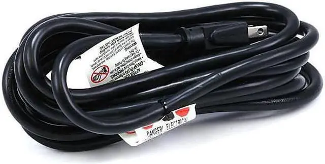 Alt view image 9 of 12 - Monoprice 10ft 16AWG Power Cord Cable w/ 3 Conductor PC Power Connector Socket, 13A (NEMA 5-15P to IEC-320-C13)