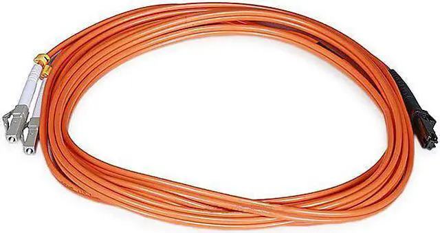 Alt view image 10 of 14 - Monoprice Fiber Optic Cable - 3 Meter - Orange | LC to SC OM1, 62.5/125 Type, Multi Mode, Duplex