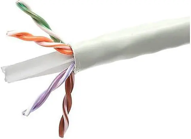Alt view image 5 of 9 - Monoprice Cat6 Ethernet Bulk Cable - 1000 Feet - Gray | Network Internet Cord - Solid, 550Mhz, UTP, CMP, Plenum, Pure Bare Copper Wire, 23AWG, No Logo