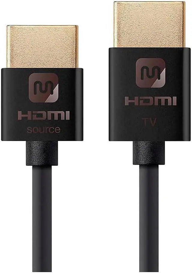 Alt view image 19 of 20 - Monoprice HDMI Cable - 15 Feet - Black | High Speed, Active Chipset, 4K@60Hz, 18Gbps, HDR, 36AWG, YUV 4:4:4, Compatible with UHD TV and More - Ultra Slim Series
