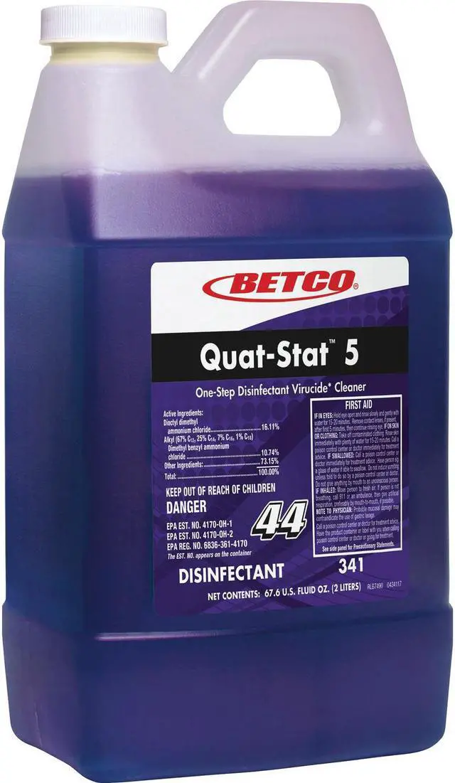 Main image of Betco Quat-Stat 5 Disinfectant Gallon