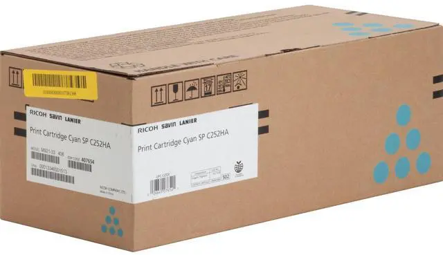 Alt view image 14 of 17 - SP C252HA CYAN PRINT CARTRIDGE