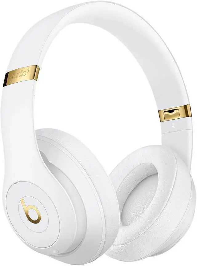 Alt view image 15 of 20 - Beats Studio3 Wireless Noise Cancelling Over-Ear Headphones - Apple W1 Headphone Chip, Class 1 Bluetooth, 22 Hours of Listening Time, Built-in Microphone - White