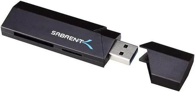 Alt view image 11 of 15 - Sabrent Mini USB 3.0 Micro SD and SD Card Reader (CR-UMSS)
