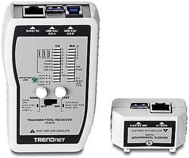 Alt view image 17 of 17 - TRENDnet VDV and USB Cable Tester, TC-NT3