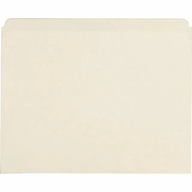 Alt view image 7 of 9 - Business Source 43565 File Folders, Straight-Cut Tab, 11 Pt, Letter, 100/Box, Manila