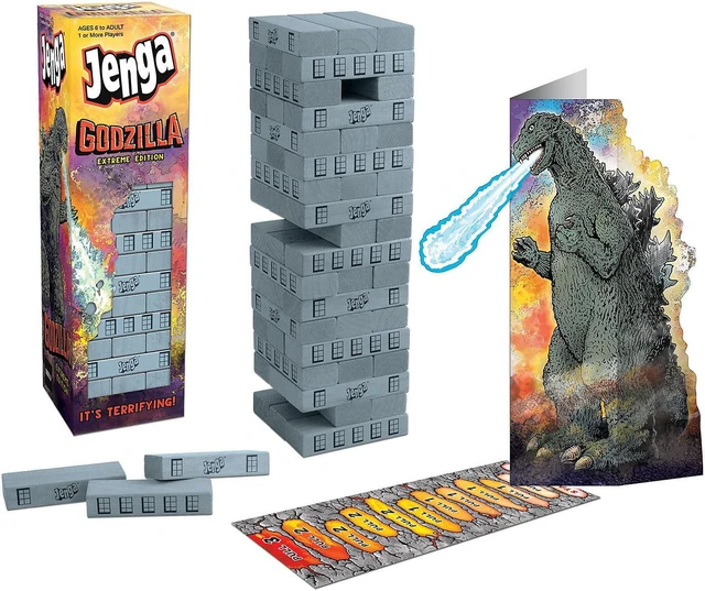 Main image of USAopoly JENGA: Godzilla Extreme Edition (USAJA133710)