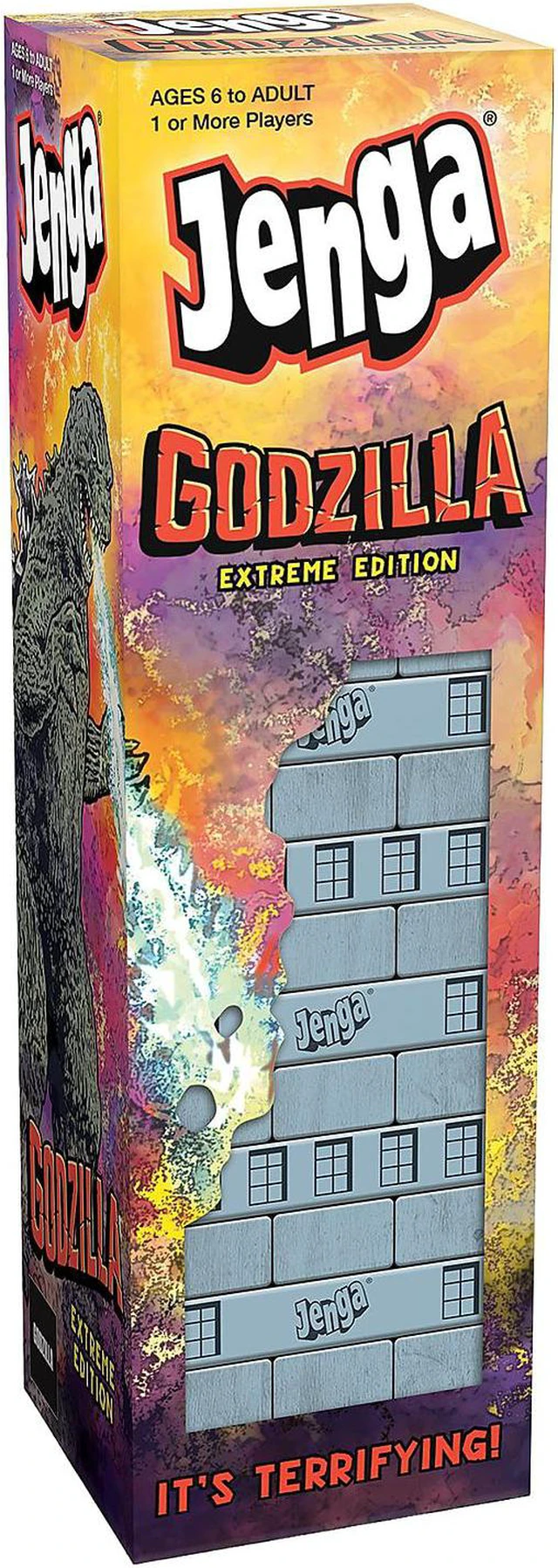 Alt view image 3 of 5 - USAopoly JENGA: Godzilla Extreme Edition (USAJA133710)