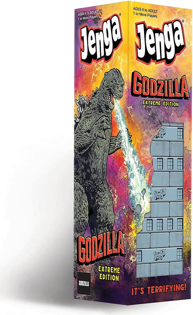 Alt view image 4 of 5 - USAopoly JENGA: Godzilla Extreme Edition (USAJA133710)