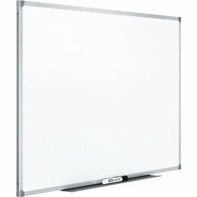 Alt view image 6 of 6 - Quartet Gloss-Finish Porcelain Dry Erase Board, Wall Mounted, 48"H x 96"W, White
