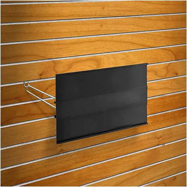 Alt view image 2 of 7 - Azar Displays Extended Graphic Sign Holder 9 x 12-inch 600912-BLK