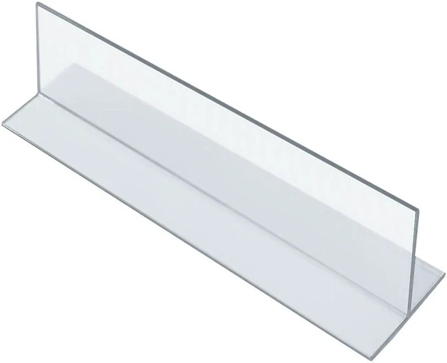 Alt view image 3 of 3 - AZAR DISPLAYS 85DIV 6.5" T-Divider, PK10
