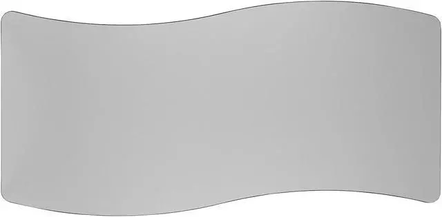 Alt view image 11 of 20 - 26"W x 60"L Rectangular Wave Flexible Collaborative Grey Thermal Laminate Activity Table - Standard Height Adjustable Legs