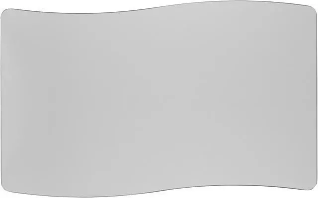Alt view image 11 of 11 - 28"W x 47.5"L Rectangular Wave Flexible Collaborative Grey Thermal Laminate Activity Table - Standard Height Adjustable Legs